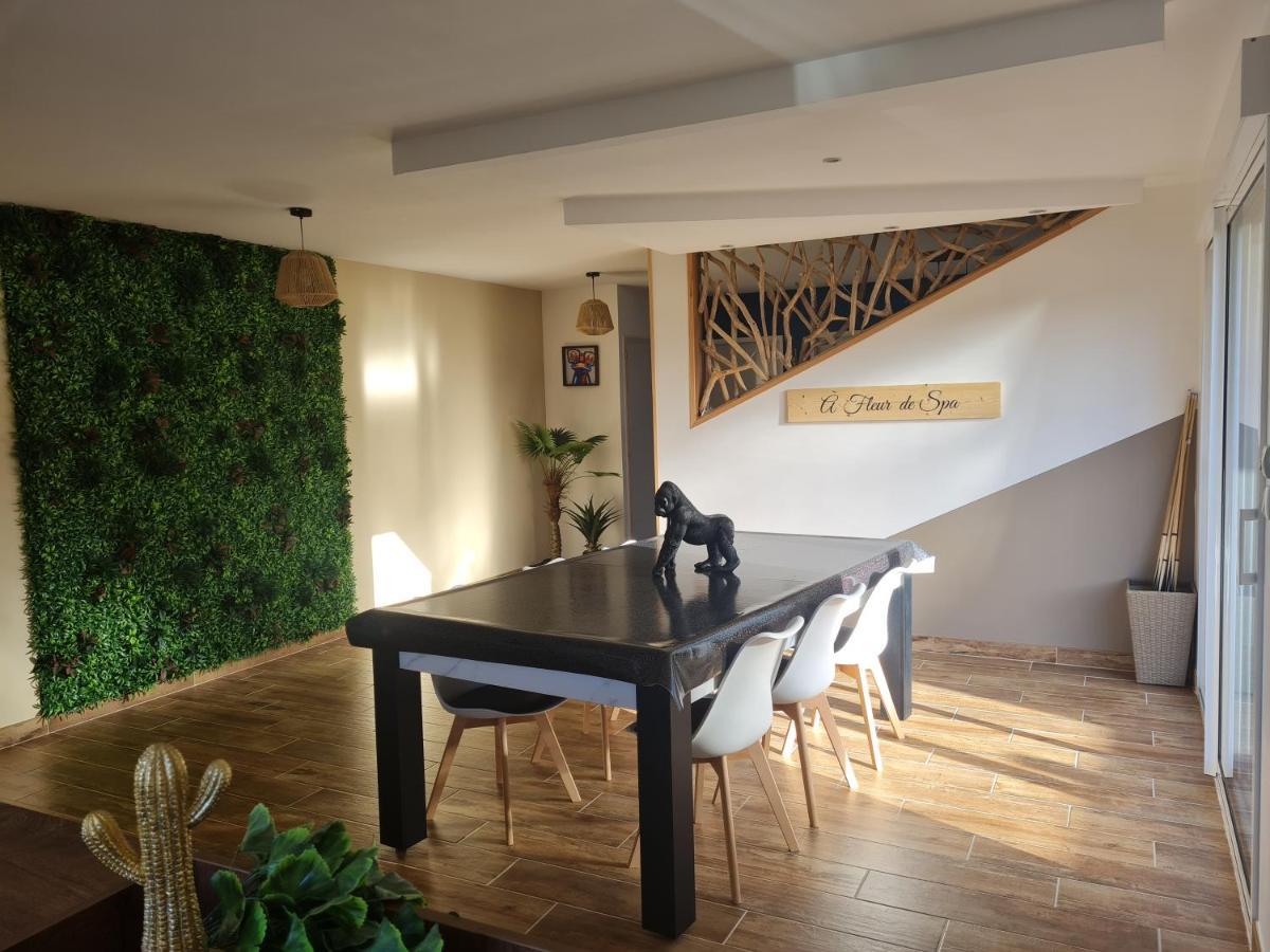 A Fleur De Spa : Maison Chaleureuse Avec Spa Privatif Et Billard. Coulogne Zewnętrze zdjęcie
